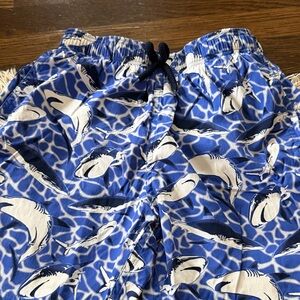Vilebrequin Blue and White Swim Shorts